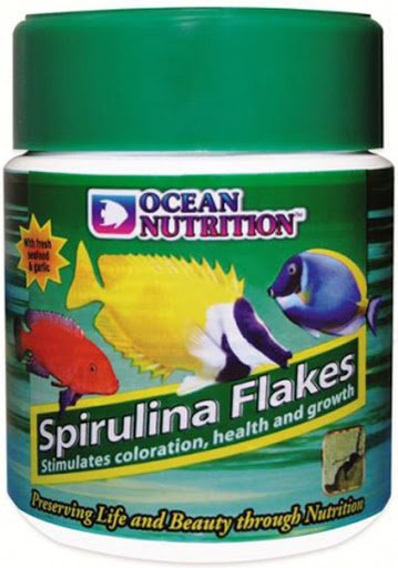 غذای پولکی اسپیرولینا