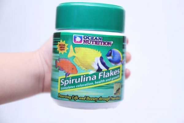 غذای پولکی اسپیرولینا