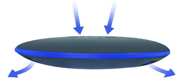 نور ال ای دی آب شور یوفو زتلایت