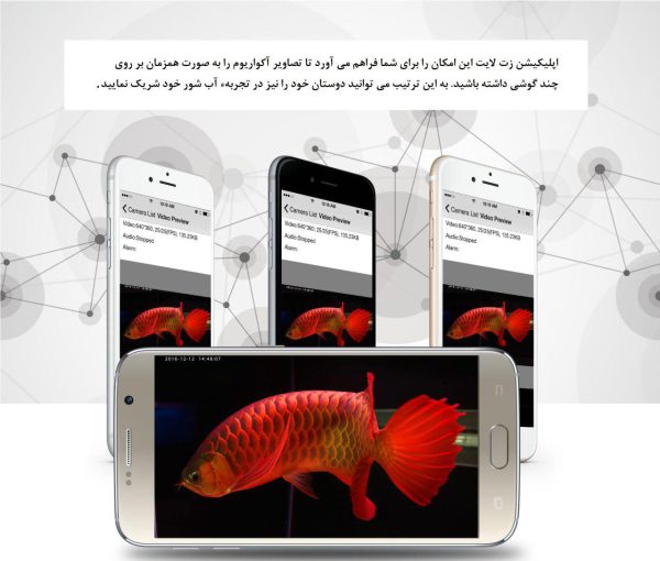 دوربین ضد آب آکواریومی زتلایت