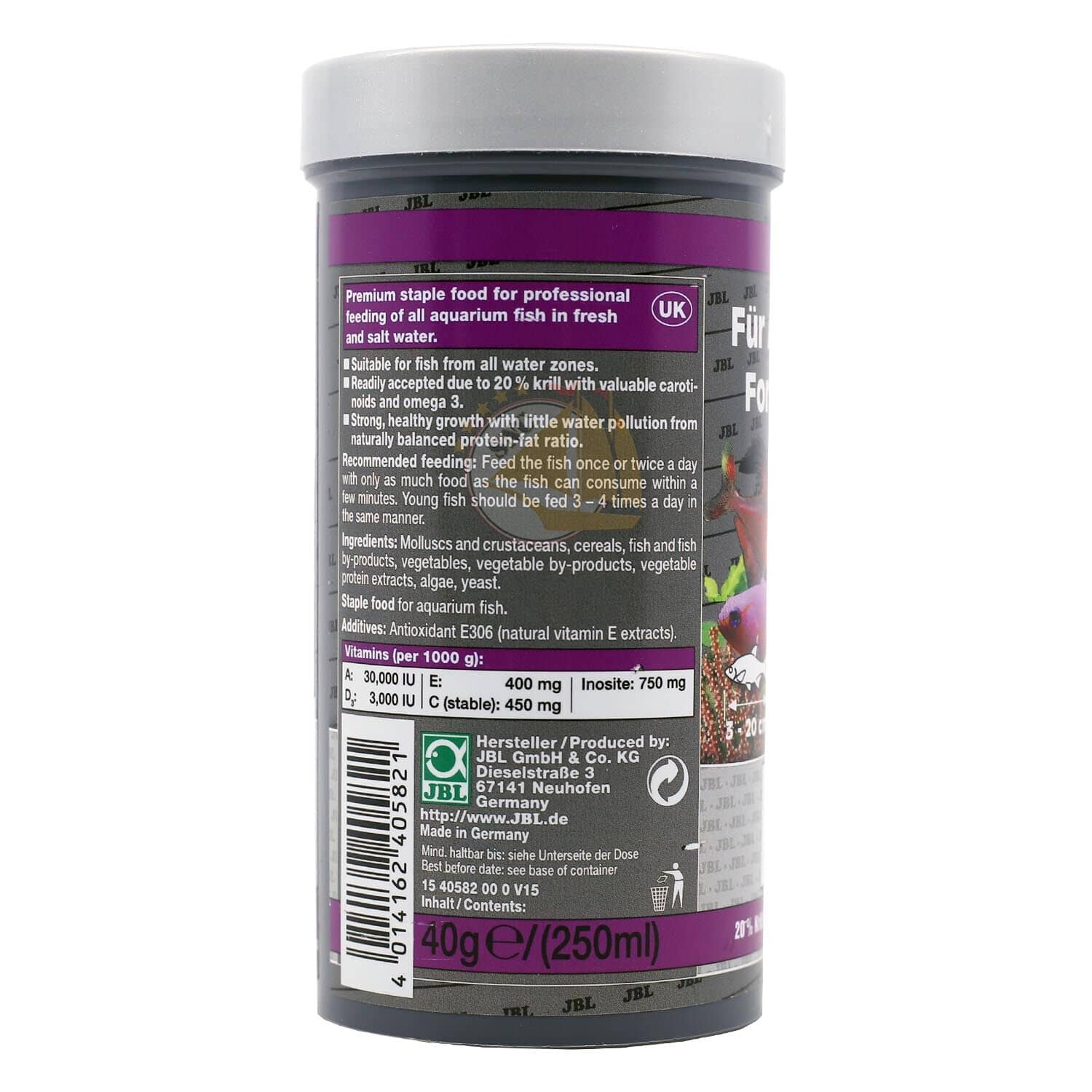 غذای ماهی جی بی ال کریل