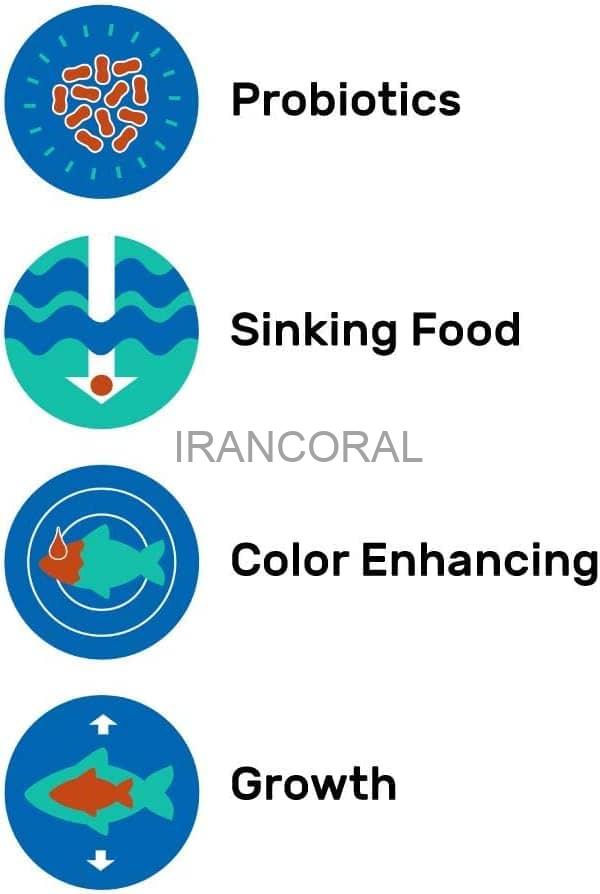 غذای تخصصی ماهیان آب شور گیاهخوار هیکاری