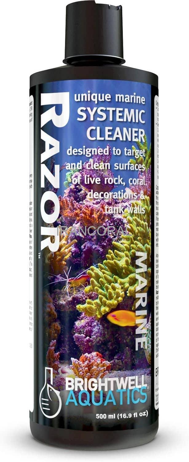 محلول پاک کننده سیستم آکواریوم رازور