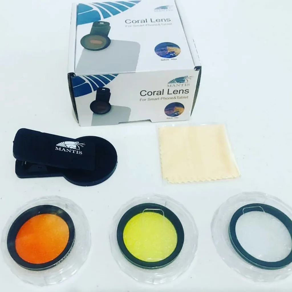 کیت لنز عکاسی آکواریوم مانتیس