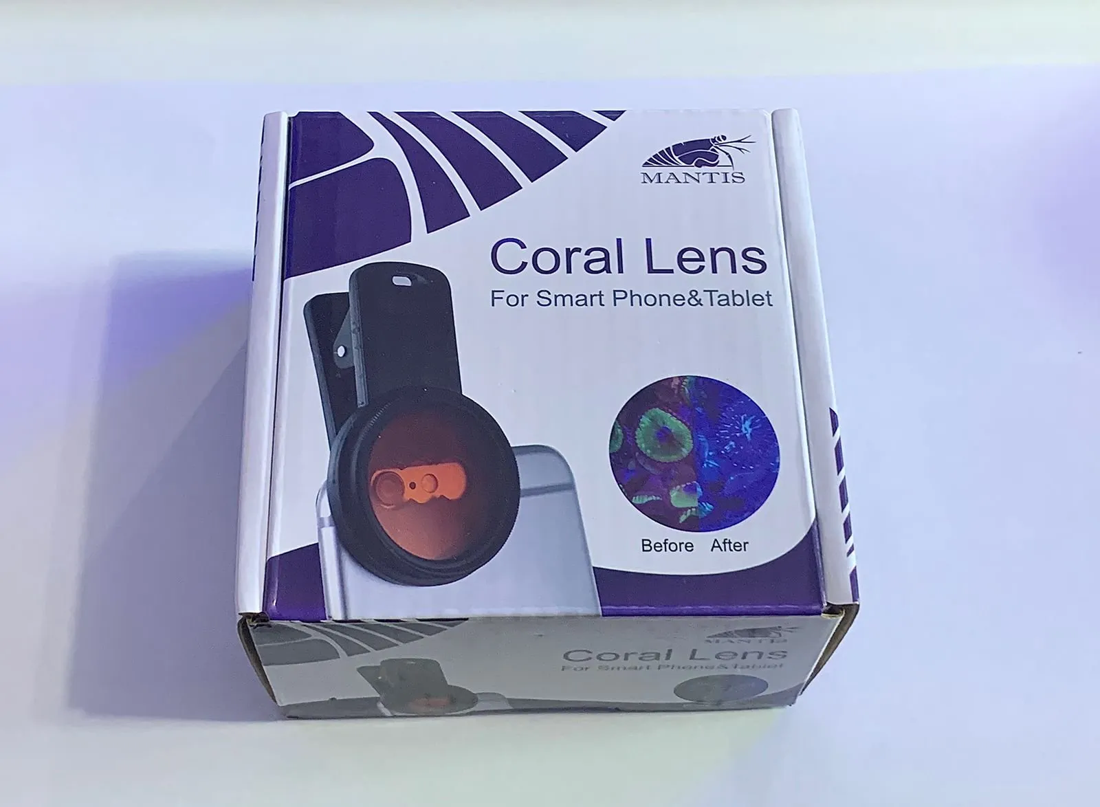 کیت لنز عکاسی آکواریوم مانتیس