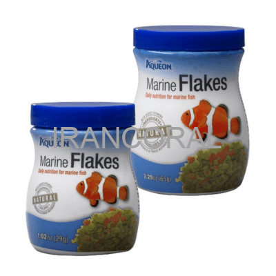 غذای پولکی آب شور حرفه ای آکوئن