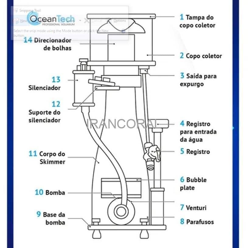 پروتئین اسکیمر Octo 220 اوشن تک